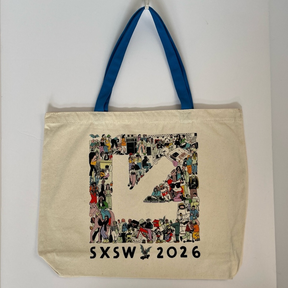SXSW 2026 Limited Edition Canvas Tote Bag | NEW